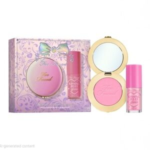 Too Faced Dream A Little Dream Limited
Edition Pink Blush & Lip Gloss Set